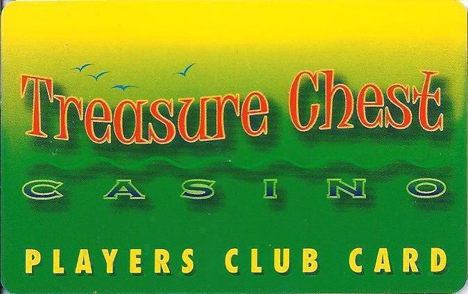 Treasure Chest Casino - Butte, MT - 1st Issue Slot Card with barcode