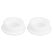 2Pcs White Plug Holes,Rubber Button Plug for 45-46.3mm/1.77-1.82" Hole