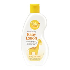 Baby Love Moisturizing Baby Lotion - Baby Soft Scent, 12oz. 355ml 