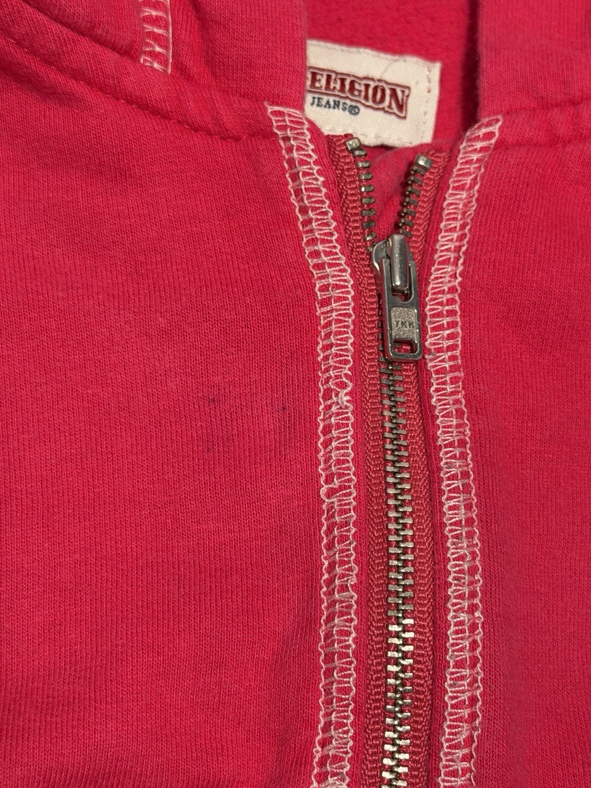 Toddlers Girls True Religion Full Zip Jacket Size 3T Pink thumbnail 7