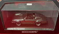 Minichamps Porsche 911 Speedster grey metallic 1988 1/43 430066135