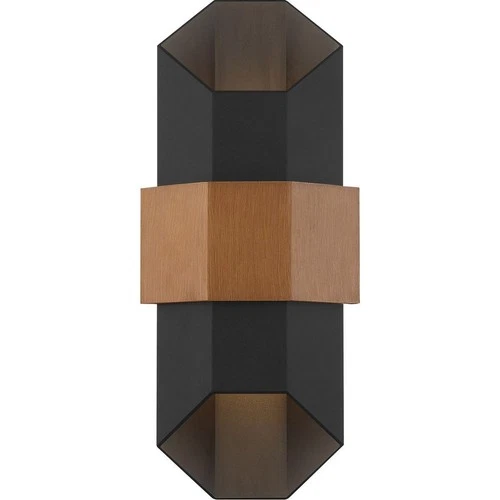 Chasm 15.25 Inch Outdoor Wall Lantern Contemporary Aluminum made with Coastal - Picture 3 of 4