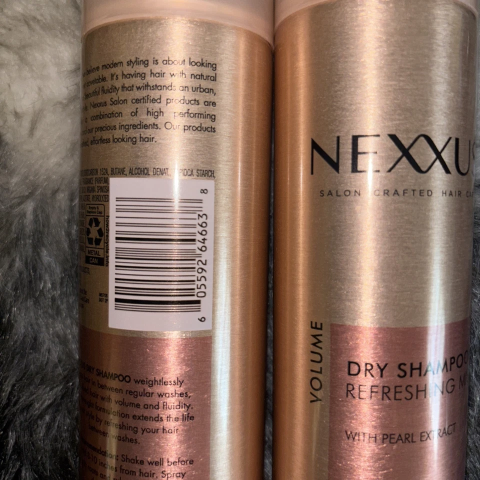 Nexxus Volume Dry Shampoo Refreshing Mist Volume Pearl Extract 5oz Each 2pk - Image 3 of 3