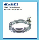 RATIONAL COMMERCIAL COMBI OVEN CM101 SCC101 18kW FAN ELEMENT GEV418376
