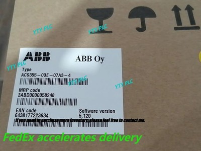 1PC New in box ABB ACS355-03E-07A3-4 380V 3KW inverter Fast delivery