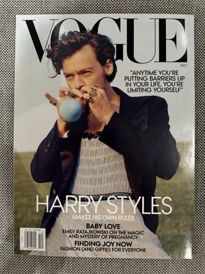 Harry Styles Vogue Dez 2020 USA Neuwertig