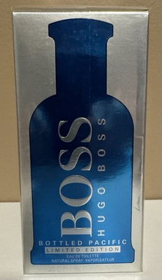 #ad #ad HUGO BOSS Bottled PACIFIC EDT Limited 3.3 oz NEW SEALED Discontinued $119.95