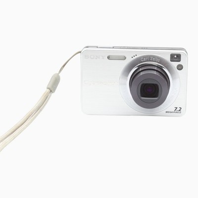 Sony DSC-W110 DSCW110 Cybershot Kompaktkamera Digitalkamera silber