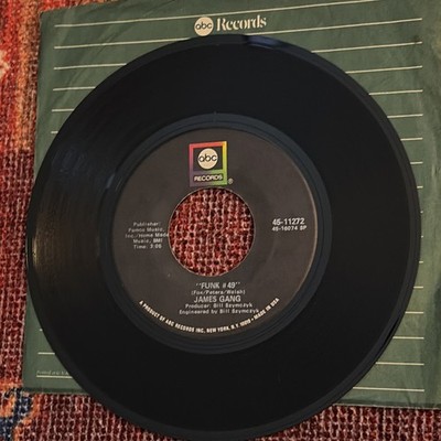 The James Gang  Funk 49  Vinyl 45 rpm Original