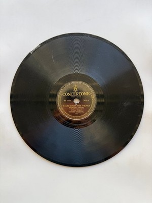 Concert Orchestra   Tales from Vienna Woods 10'' 78 RPM Record 1920s Concertone