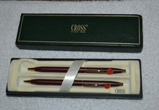 Cross Burgundy 220105 Ballpoint Pen  pencil Set
