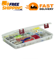 Plano ProLatch Stowaway Large Clear Organizer Tackle Box, Large, Clear