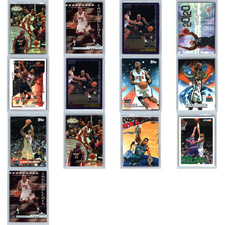 Alonzo Mourning Basketball Card Lot (13) Miami Heat Hornets SEE DESCRIPTION