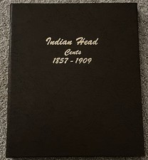 DANSCO COIN ALBUM #7101 FLYING EAGLE AND INDIAN HEAD CENTS 1857-1909