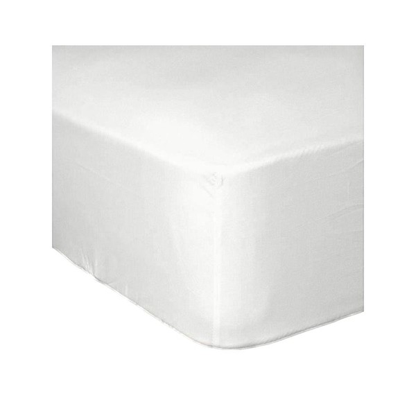 Lovely Home Drap Housse Confort 100% Baumwolle 160X200 Cm - 35 Cm Bonnet - Weiß-image
