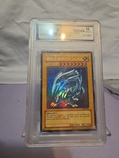 2001 Upper Deck #SDK-001 YU-GI-OH  BLUE-EYES WHITE DRAGON-HOLOFOIL 10 WCG-GEM MT