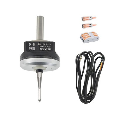 6mm-NC V6 3D Edge Finder Touch Probe CNC Probe Compatible with MACH3 & GRBL