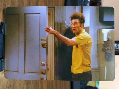 Seinfeld 4x6 Magnet Refrigerator Fridge Novelty Altered Cosmo Kramer