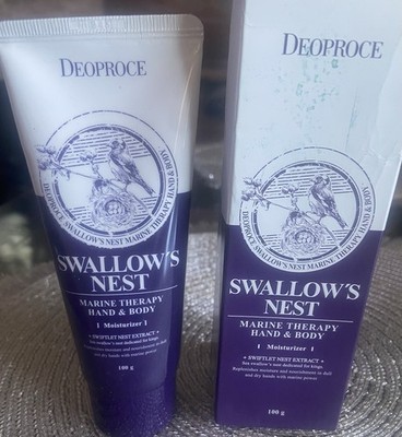 DEOPROCE Swallow's Nest Marine Therapy Hand & Body Cream Swiftlet 100 g
