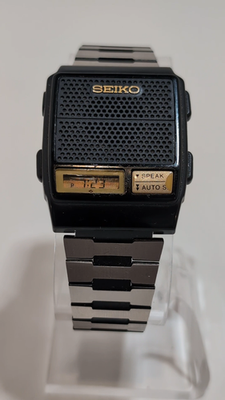 Vintage Seiko Talking Digital Speaker Watch A966-4010 | eBay