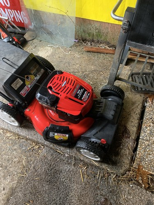 #ad Troy Bilt TB230 Self Propelled FWD Lawn Mower 21quot; 190cc Red Rotary Gas $220.00