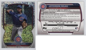 2023 Bowman Chrome Prospects Speckle Refractor /299 Jefferson Rojas #BCP-70