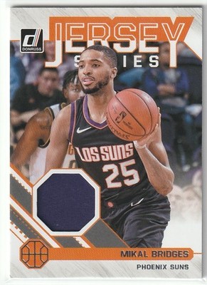 2020-21 Panini Donruss - Jersey Series Mikal Bridges #JS-MKB (MEM)