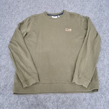 Fjällräven Pullover Herren XL grün Vardag Sweatshirt Sweater Pulli Oberteil Wandern