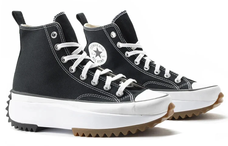 Converse Run Star Hike Platform High Top Sneaker Size 5.5-10.5 Black New 166800C