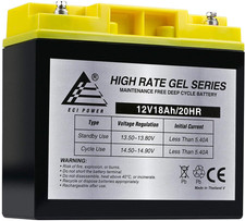 12V 18AH Gel Deep Cycle Battery