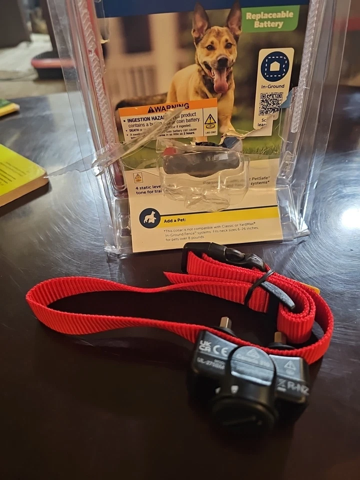 Receptor de cuello ultraligero de lujo en tierra PetSafe PUL-275, caja abierta  Foto 2 de 4