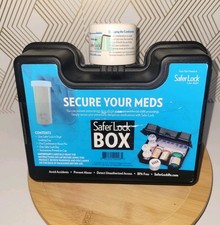 Safer Lock Box Secure Medicine Box with 4-Digit Combination Lock
