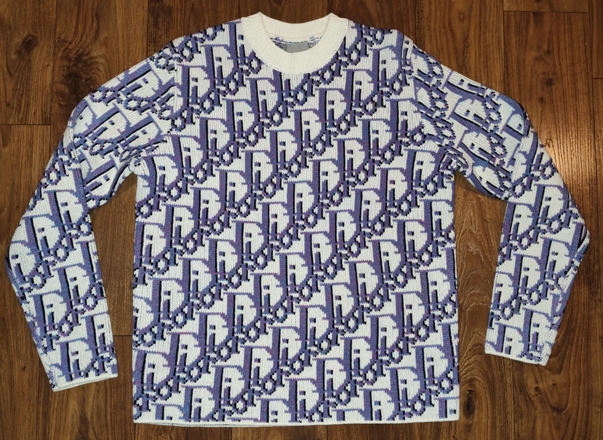Dior 100% 羊毛圆领毛衣男| eBay