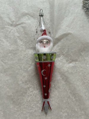 Ornament King Heartfully Yours Starflight Santa Space Ornament 