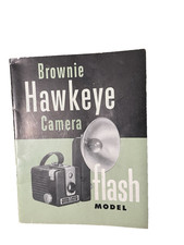 Vintage Kodak Brownie Hawkeye Flash Model Camera Manual Eastman Kodak