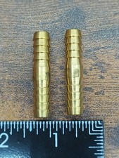 5/16" Barb Fitting, Brass Hose Barb Union Splicer, Heavy-Duty Hose Repair Kit fo