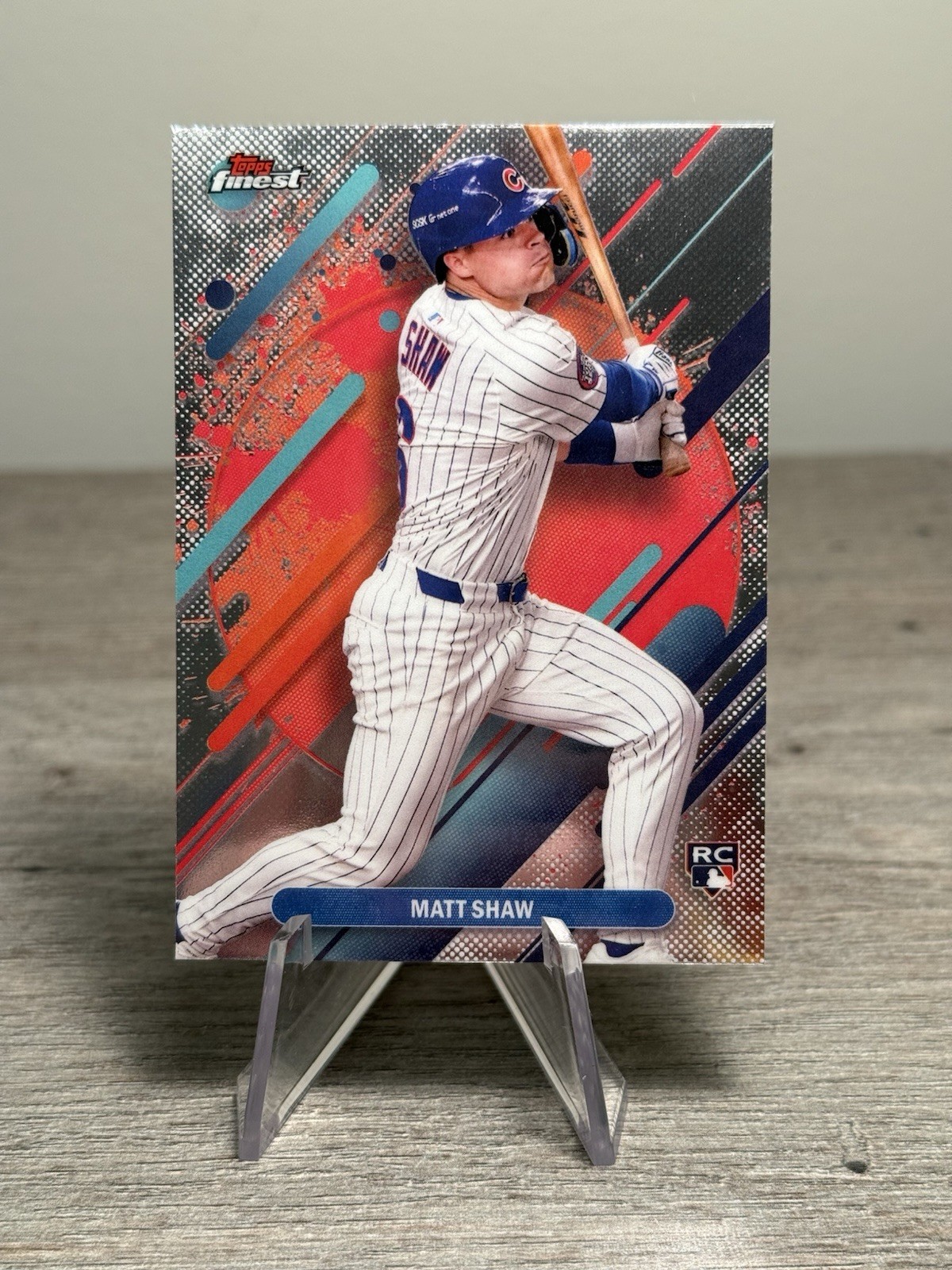 2025 Topps Finest - Rare Matt Shaw #265 (RC)