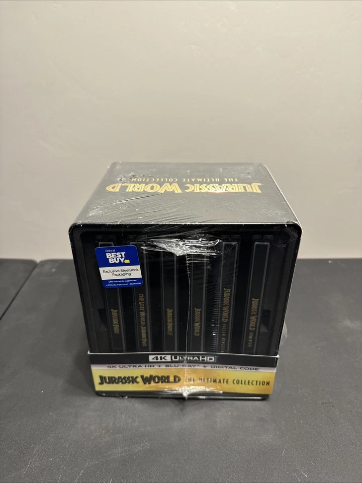 SEALED Jurassic World Ultimate Collection - Limited Edition 4K Steelbook 4K UHD - Image 3 of 4