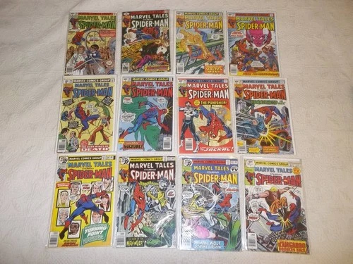 MARVEL TALES LOT OF 31  VF FULL RUN BRONZE AGE AMAZING SPIDER-MAN REPRINTS