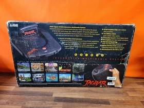 Atari Jaguar 64-Bit Interactive Multimedia System Console CIB ~ Tested & Works
