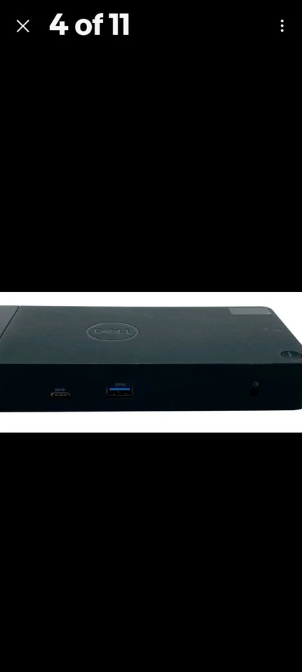 OEM Dell WD19TB Thunderbolt USB-C Docking Station K20A001 With 240W Adapter - Image 4 of 4