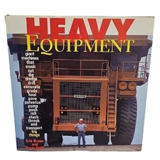 Eric Bruun and Buzzy Keith Heavy Equipment Book w/Cover Giant Machines