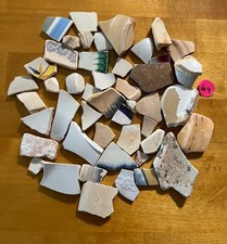 Hand Collected Sea tile Pottery Rare Underwater Natural Authentic