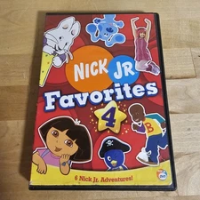 Nick Jr. Favorites: Vol. 4 (DVD, 2006) Dora Blues Clues Max Ruby Little Bill OOP
