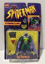 ToyBiz Marvel Spider-Man Animated The Prowler 1995 5" Action Figure Vintage