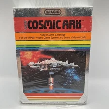 Atari 2600 Video Game Cartridge - Imagic Cosmic Ark - Sealed New
