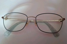 Brille Brillengestell Longchamp 90er/2000er hellblau und silber