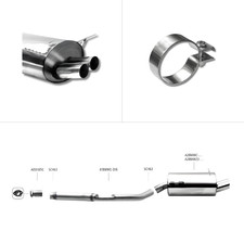Bastuck Komplettanlage - BMW 3er Serie E36 316i/ 318ti Compact