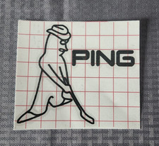Ping Golf Logo Vinyl Decal