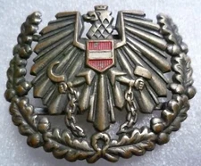 Austrian Military Army Cap Badge ANTIQUE Org